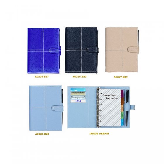 CR-A0226 PU leather Planner Organizer Binder A5 size