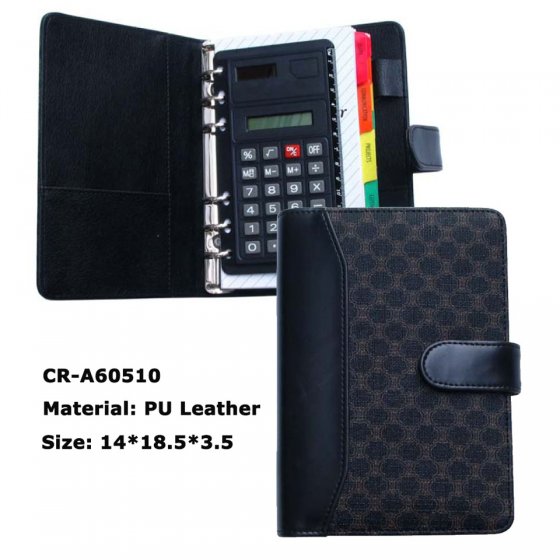 CR-A60510 Hot Selling PU Leather Fancy Organizer A5