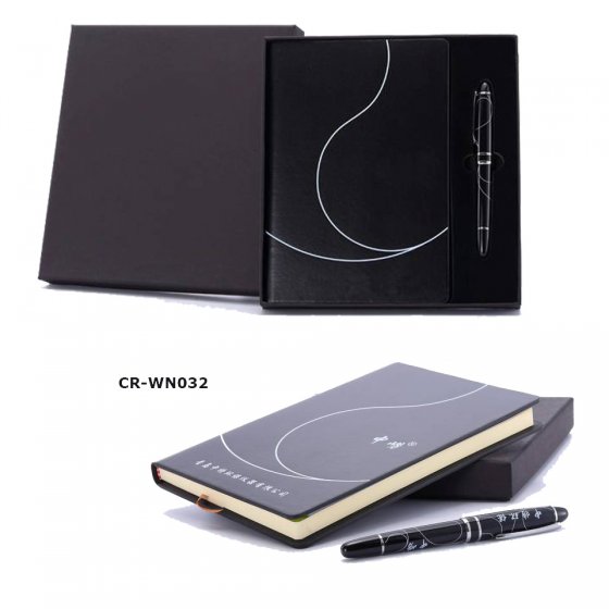 CR-WN0302 Journal Notebook Refillable Lined PU Leather Travel Diary