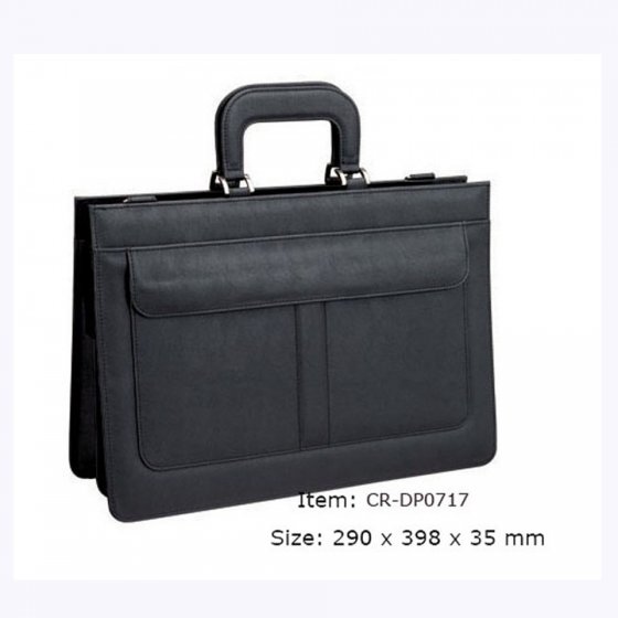 CR-DP0717 Old Fashion Handles Rolling Briefcase