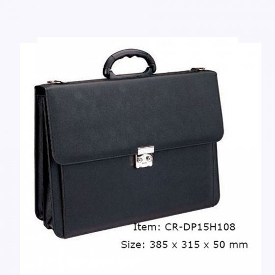 CR-DP15H108 Fireproof Waterproof Lawyer Briefcase with Secret Compartment