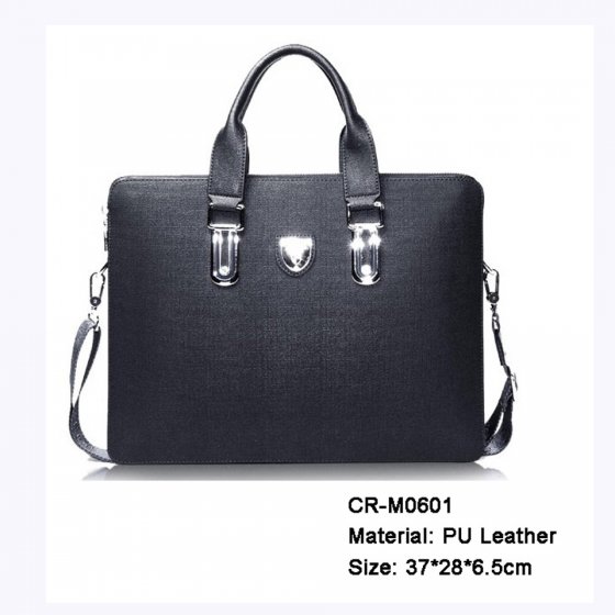 CR-M0601 Leather Shoulder Bag Messenger Bag Business Men Daypack