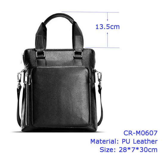 CR-M0607 New Fashion Vertical Messenger Bag for iPad-mini and Tablets Upto 8.1-Inch