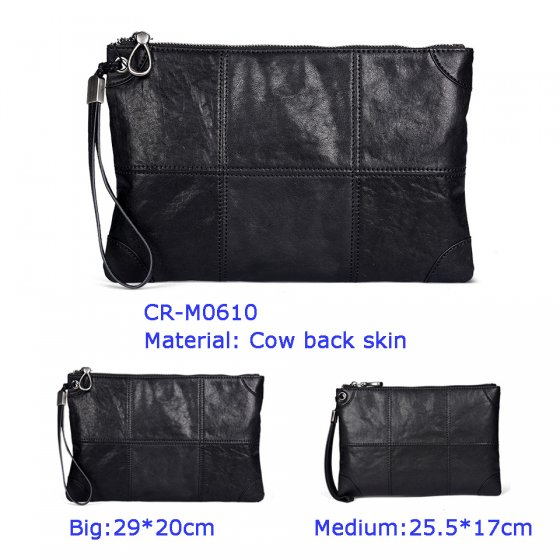 CR-M0610 Hanging Bag Men's Clutch Bag Business Bag Daily use purse