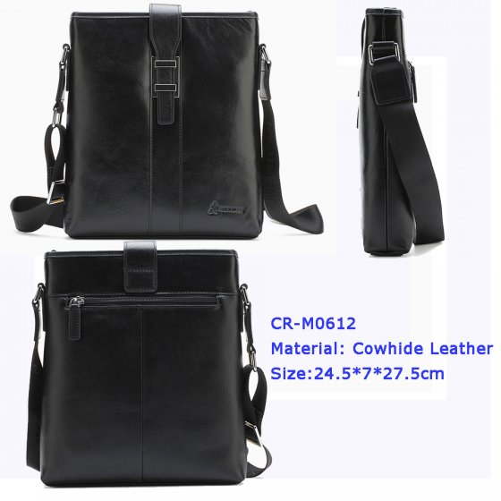 CR-M0612 2016 Trending Mens Messenger Bag Shoulder Bag Ipad Case Business Bag