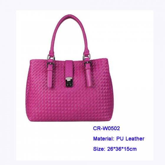 CR-W0502 Customer Branded Bag Women Sling Bag Lady Tote Bag