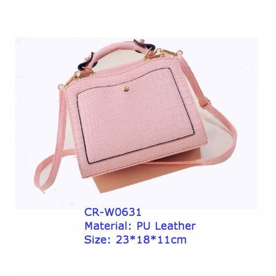 CR-W0631 New Women Handbag Shoulder Bag Leather Daypack