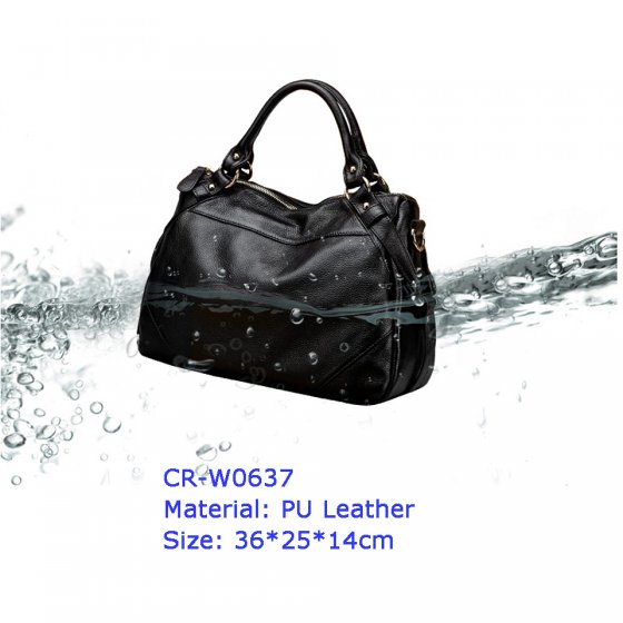 CR-W0637 Bulk Buy from China Lady's leather handbag Traveling Bag Hiking Bag Laptop Bag